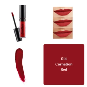 FLORMAR SILK MATTE LIQUID LIPSTICK CARNATION RED | فلورمار أحمر شفاه سائل سيلك مات