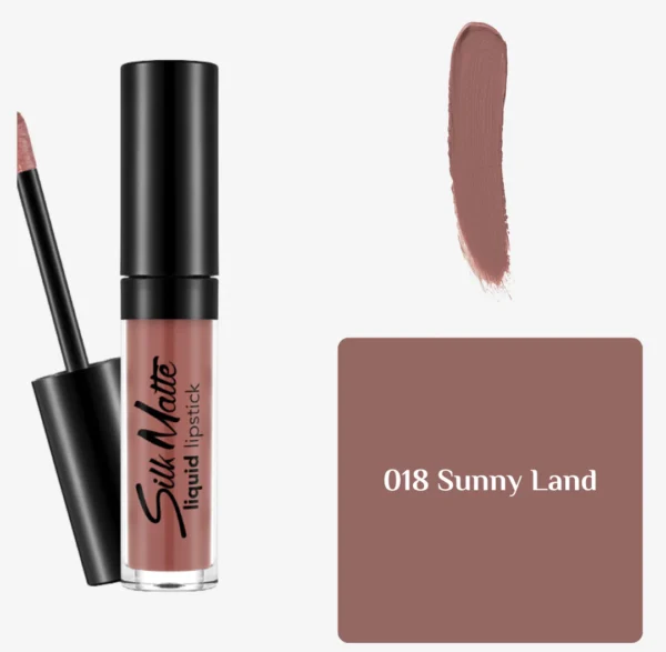 ⁦FLORMAR SILK MATTE LIQUID LIPSTICK CARNATION RED | فلورمار أحمر شفاه سائل سيلك مات⁩ - الصورة ⁦5⁩