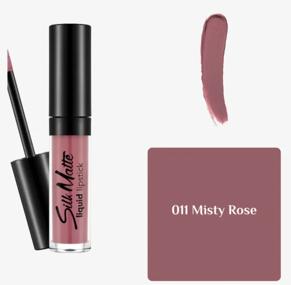 ⁦FLORMAR SILK MATTE LIQUID LIPSTICK CARNATION RED | فلورمار أحمر شفاه سائل سيلك مات⁩ - الصورة ⁦4⁩