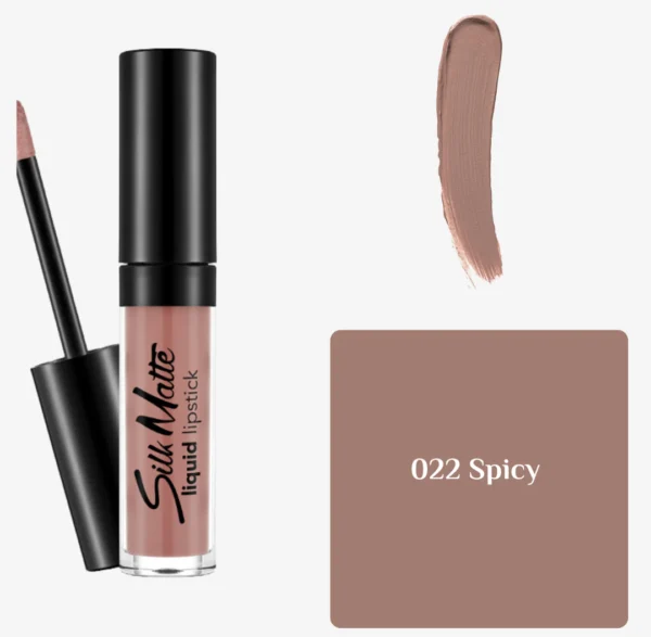 ⁦FLORMAR SILK MATTE LIQUID LIPSTICK CARNATION RED | فلورمار أحمر شفاه سائل سيلك مات⁩ - الصورة ⁦8⁩