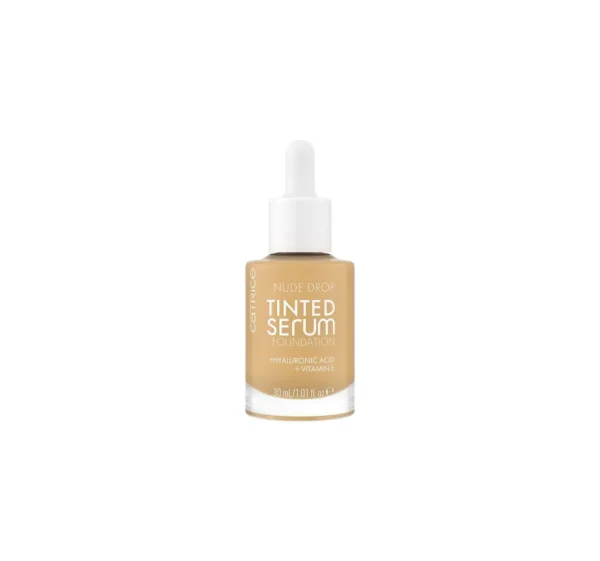 ⁦CATRICE NUDE DROP TINTED SERUM FOUNDATION -30ML | كاتريس سيروم كريم أساس - 30 مل⁩ - الصورة ⁦4⁩