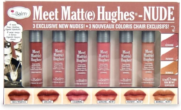 ⁦THE BALM MEET MATT (E) HUGHES MINI KIT - 6PCS | ذا بالم مجموعة أحمر شفاه بالحجم الصغير - 6 قطع⁩ - الصورة ⁦10⁩