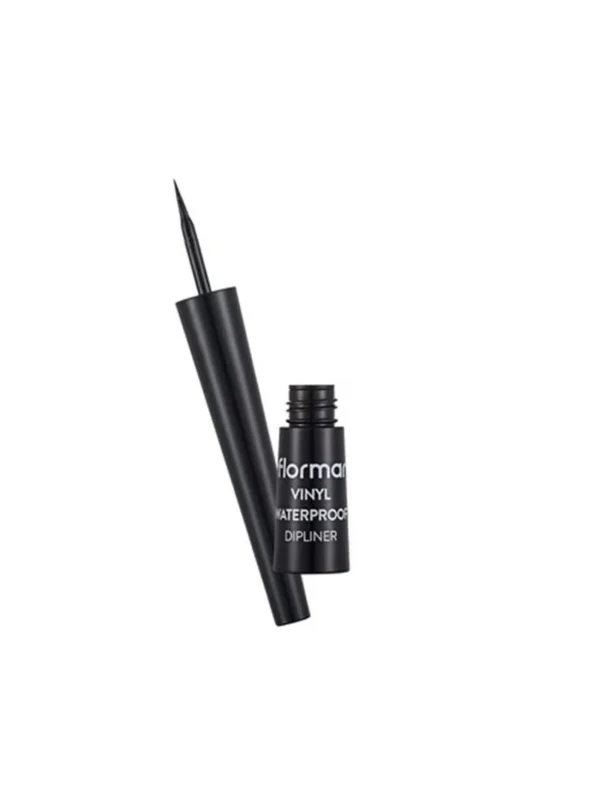 FLORMAR VINYL WATERPROOF DIPLINER - 2.5ML | فلورمار ايلاينر سائل ضد الماء - 2.5 مل