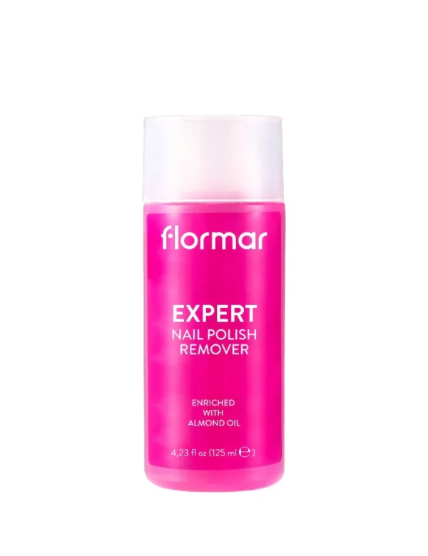 ⁦FLORMAR NAIL POLISH REMOVER - 125ML |فلورمار مزيل صبغ الاظافر - 125 مل⁩ - الصورة ⁦3⁩