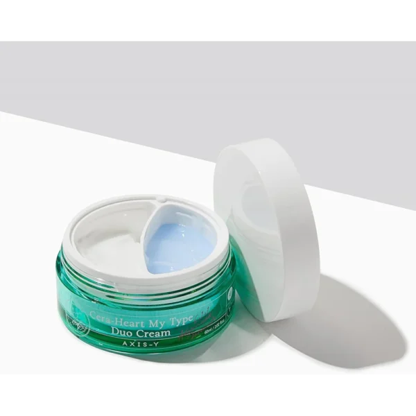 ⁦AXIS-Y CERA-HEART MY TYPE DUO CREAM - 60ML | اكسس-واي مرطب للبشرة المختلطة - 60 مل⁩ - الصورة ⁦2⁩