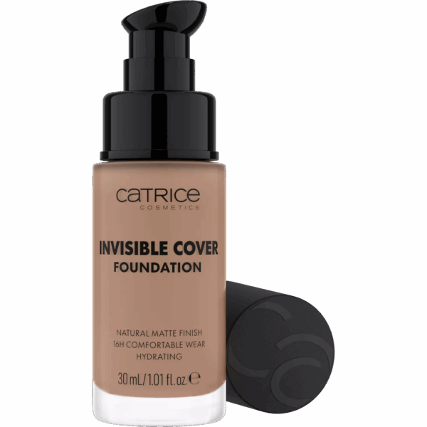 ⁦CATRICE INVISIBLE COVER FOUNDATION - 30ML | كاتريس كريم أساس بتغطية مخفية - 30 مل⁩ - الصورة ⁦3⁩