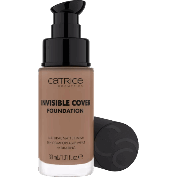 ⁦CATRICE INVISIBLE COVER FOUNDATION - 30ML | كاتريس كريم أساس بتغطية مخفية - 30 مل⁩ - الصورة ⁦4⁩