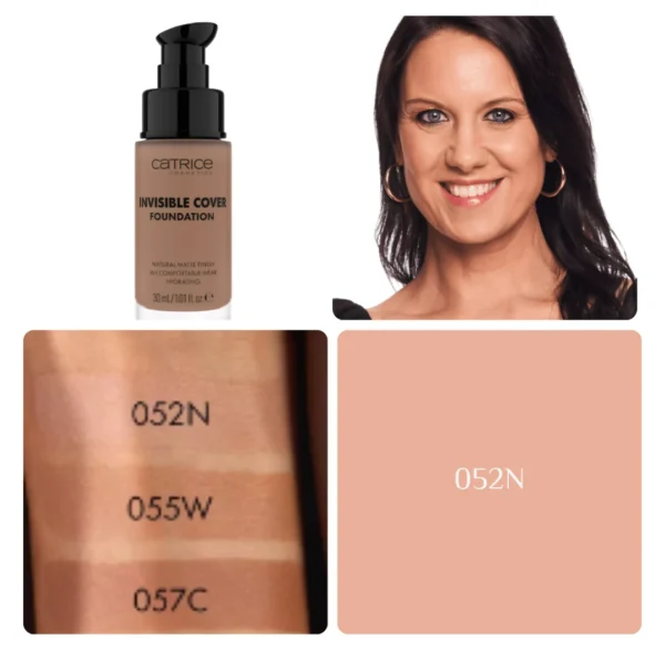 ⁦CATRICE INVISIBLE COVER FOUNDATION - 30ML | كاتريس كريم أساس بتغطية مخفية - 30 مل⁩ - الصورة ⁦8⁩