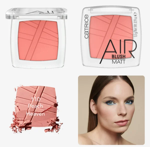 ⁦CATRICE POWDER BLUSH AIRBLUSH MATT | كاتريس بلاش مات⁩ - الصورة ⁦4⁩