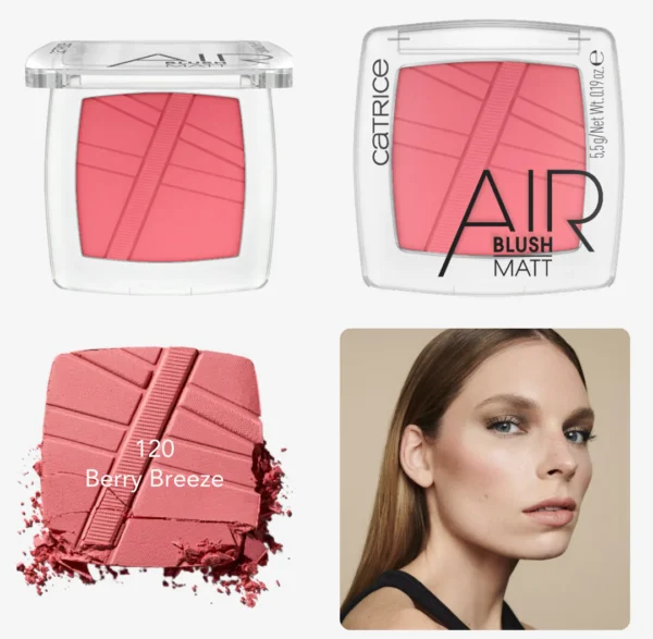 ⁦CATRICE POWDER BLUSH AIRBLUSH MATT | كاتريس بلاش مات⁩ - الصورة ⁦5⁩