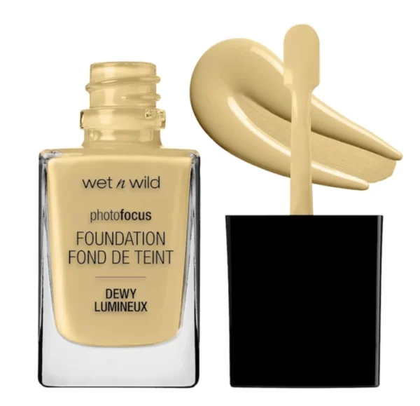 ⁦WET N WILD PHOTO FOCUS DEWY FOUNDATION - 28ML | ويت ان وايلد كريم أساس كريمي - 28 مل⁩ - الصورة ⁦3⁩