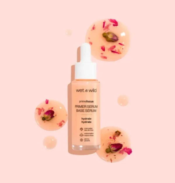 ⁦WET N WILD PRIME FOCUS HYDRATING PRIMER SERUM - 30ML | ويت ان وايلد سيروم برايمر مرطب للوجه - 30 مل⁩ - الصورة ⁦3⁩