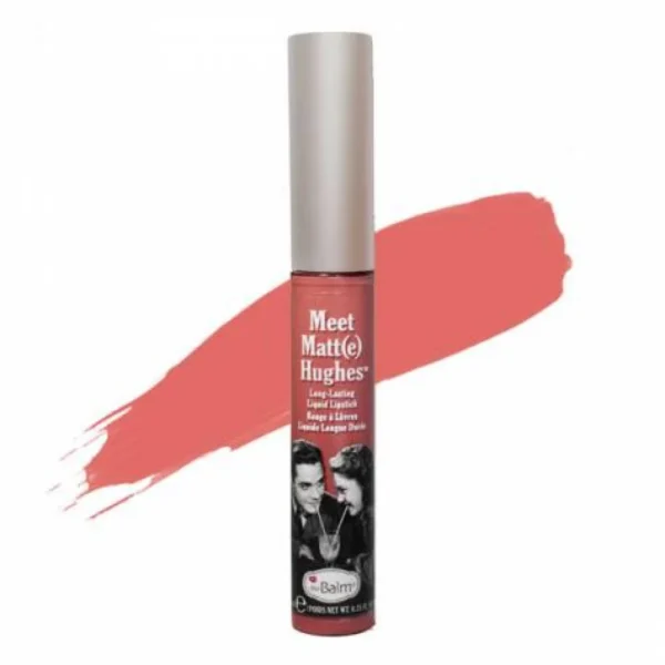 THE BALM MEET MATT (E) HUGHES - 7.4ML | ذا بالم أحمر شفاه سائل مات - 7.4 مل