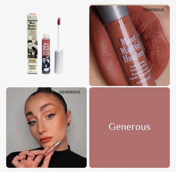 ⁦THE BALM MEET MATT (E) HUGHES - 7.4ML | ذا بالم أحمر شفاه سائل مات - 7.4 مل⁩ - الصورة ⁦34⁩