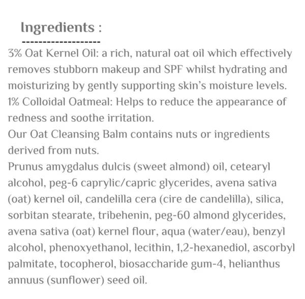⁦THE INKEY LIST OAT OIL CLEANSER FOR NORMAL/SENSITIVE SKIN - 150ML | ذا انكي ليست غسول زيتي الشوفان للبشرة العادية / الحساسة - 150 مل⁩ - الصورة ⁦5⁩