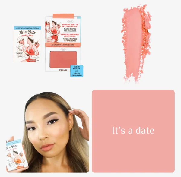 ⁦THE BALM BLUSH AND SHADOW - 6.5G | ذا بالم بلاش و ظلال عيون - 6.5 غرام⁩ - الصورة ⁦8⁩